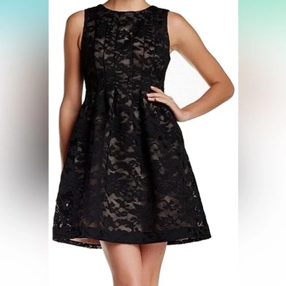 chinese dress ladies Vince Camuto Fit-and-Flare Dress